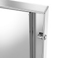 Commercial Stainless Steel Double Tier Wall Mounted Shelf 1200x450x600mm | CaterEq CEWM12045B