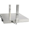 Buffet food warmer with gantry Stainless steel 2 infrared lamps Sneeze guards 2xGN1/1 - CEWM2FXX