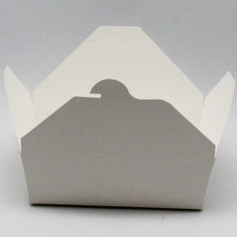 300pcs White Lunch Box 2000ml PE - CEWPLB2000