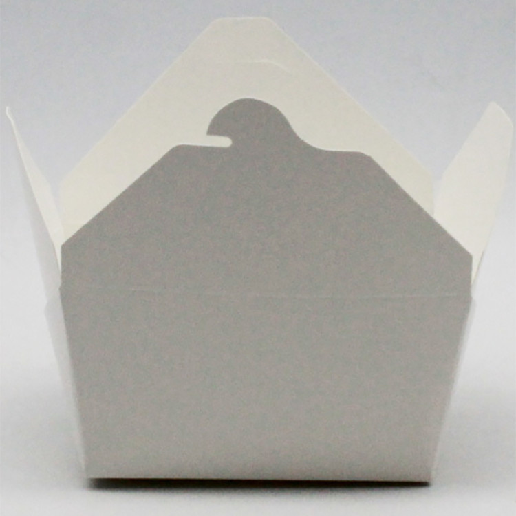 300pcs White Lunch Box 800ml PE - CEWPLB800