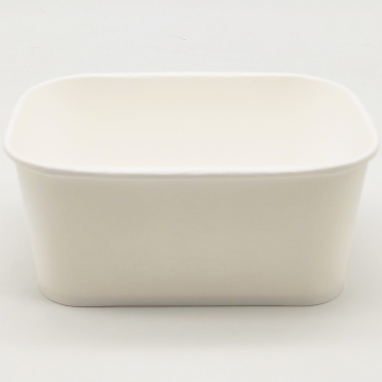 300pcs White Rectangular Bowl 1000ml PE - CEWPRB1000 300pcs White Rectangular Bowl 1000ml PE - CEWPRB1000