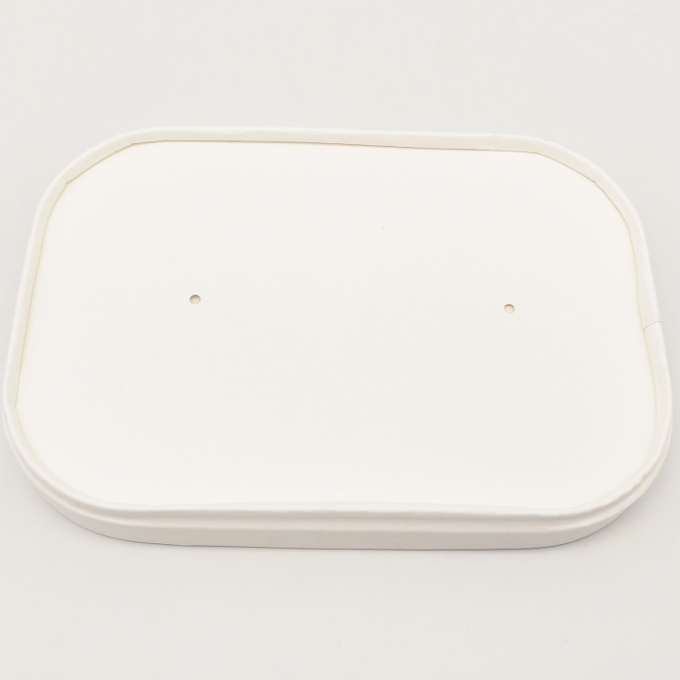 300pcs White Lids for Rectangular Bowl PE - CEWPRLID 300pcs White Lids for Rectangular Bowl PE - CEWPRLID