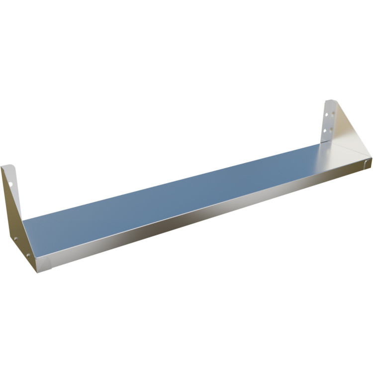 Commercial Wall Shelf Stainless Steel 1200x200x200mm | CaterEq CEWS1200200