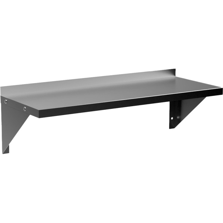 Commercial Wall Shelf Stainless Steel 915x360x240mm - CEWS1436 Commercial Wall Shelf Stainless Steel 915x360x240mm - CEWS1436