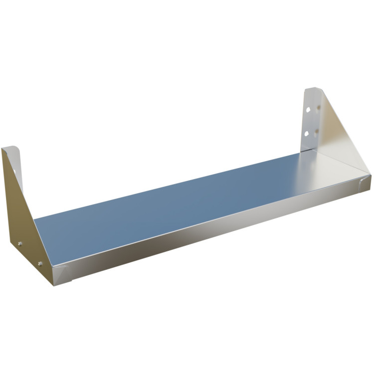 Commercial Wall Shelf Stainless Steel 800x200x200mm | CaterEq CEWS800200