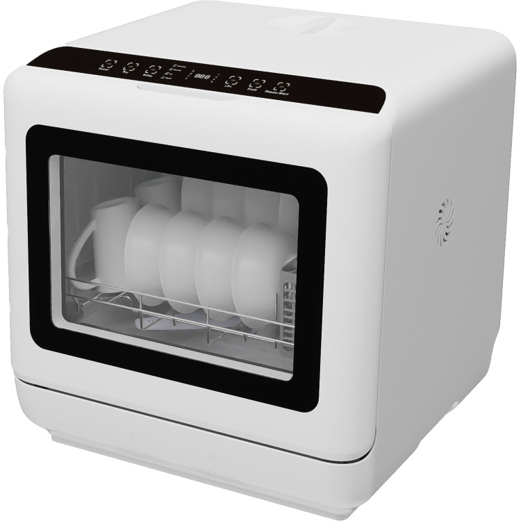 Commercial Mini Countertop Dishwasher 840W - CEWST5A6WTWL 