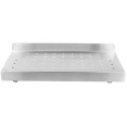 Wall Shelf Perforated 1 tier Stainless steel 1500x300x254mm - CEWSW30150P