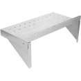 Wall Shelf Perforated 1 tier Stainless steel 1500x300x254mm - CEWSW30150P