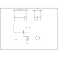 Commercial Stainless Steel Work Table No Bottom shelf with Upstand 1200x700x900mm - CEWT70120GBNU