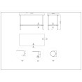 Commercial Stainless Steel Work Table No Bottom shelf 1500x700x900mm - CEWT70150GNU