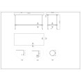Commercial Stainless Steel Work Table No Bottom shelf with Upstand 1800x700x900mm - CEWT70180GBNU