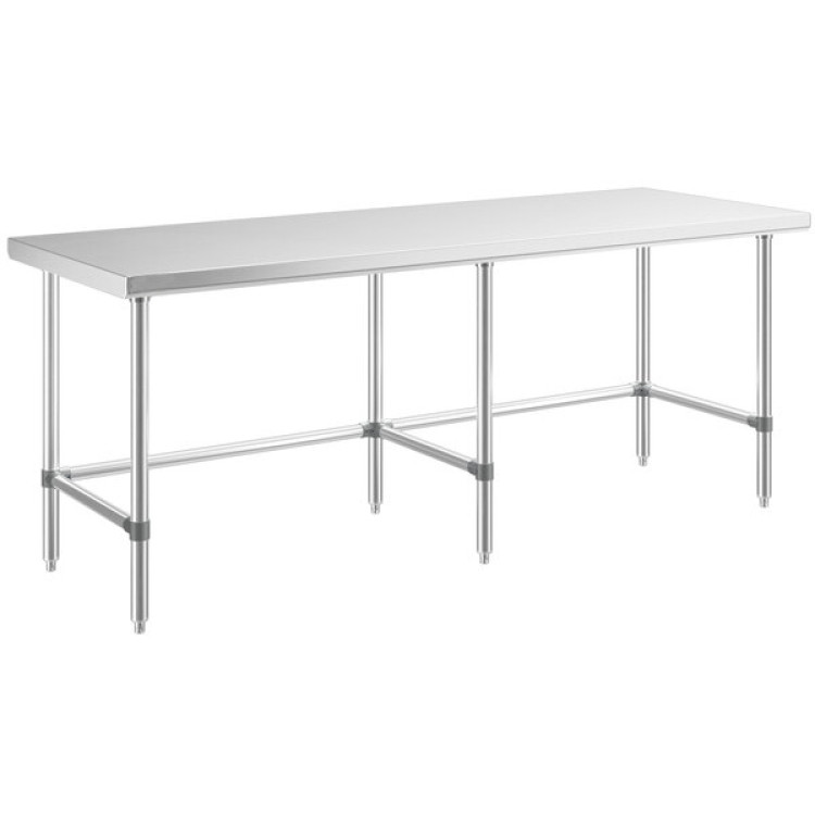 Commercial Stainless Steel Work Table No Bottom shelf 2100x700x900mm - CEWT70210GNU Commercial Stainless Steel Work Table No Bottom shelf 2100x700x900mm - CEWT70210GNU