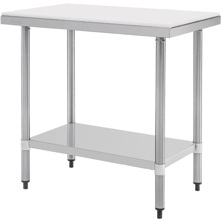 Commercial Stainless Steel Cutting Board Table 600x600x900mm - CEWTC60602G