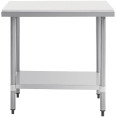 Commercial Stainless Steel Cutting Board Table 600x600x900mm - CEWTC60602G