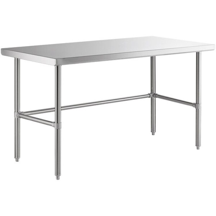 B GRADE Commercial Stainless Steel Work Table No Bottom shelf 1800x700x900mm - WT70180GNU B GRADE