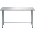 Commercial Work table Stainless steel No bottom shelf 1830x760x900mm - CEWTGOB3072418 Commercial Work table Stainless steel No bottom shelf 1830x760x900mm - CEWTGOB3072418