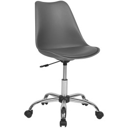 Home Office Chair Dark Grey  | CaterEq CEWW003WHEELDG