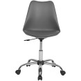 Home Office Chair Dark Grey  | CaterEq CEWW003WHEELDG