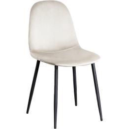 Velvet Dining Chair Beige - CEWW088BEIGE