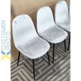Velvet Dining Chair Beige - CEWW088BEIGE