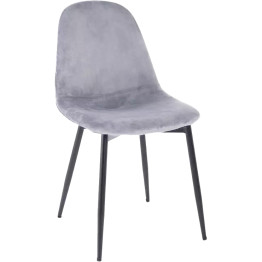 Velvet Dining Chair Dark Grey - CEWW088DARKGREY