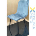 Velvet Dining Chair Dark Grey - CEWW101DARKGREY