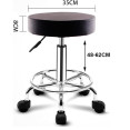 Black Height Adjustable Swivel Stool - CEWW115