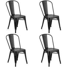 Commercial Gun Metal Dining Chair 200kg Capacity | CaterEq CEWW163GM