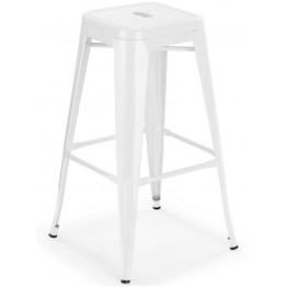 High Bar stool Steel White Indoors - CEWW61WHITE