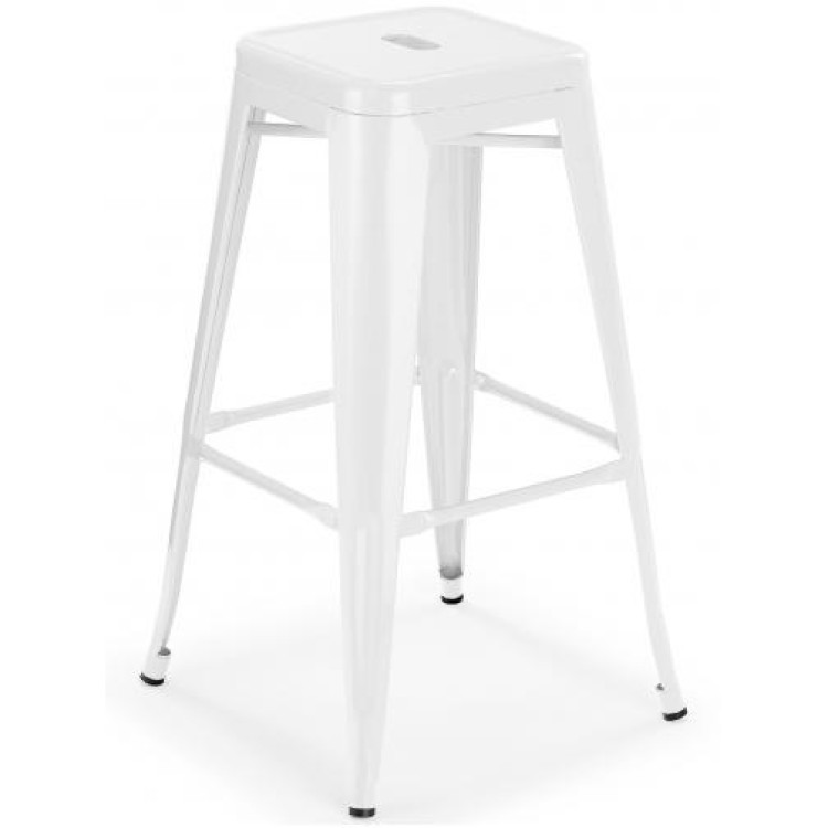 High Bar stool Steel White Indoors - CEWW61WHITE
