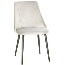 Velvet Dining Chair Beige - CEWW185BEIGE