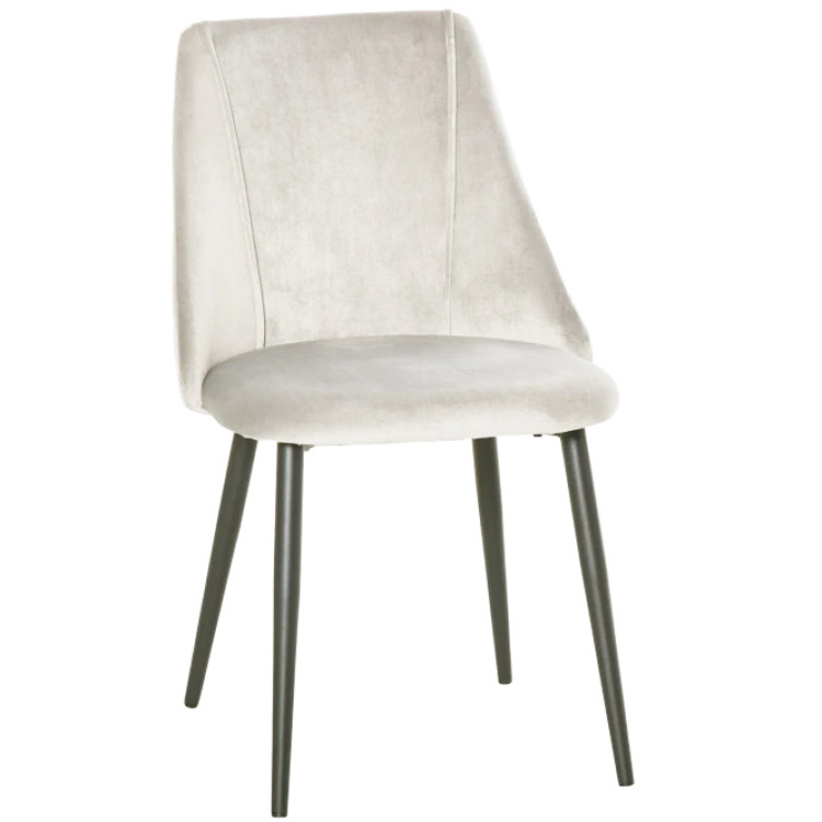 Velvet Dining Chair Beige - CEWW185BEIGE
