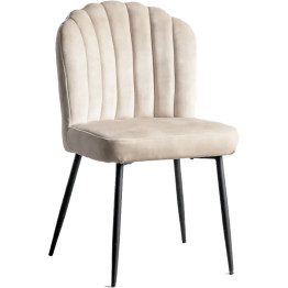 Velvet Dining Chair Beige - CEWW189BEIGE