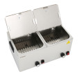 Commercial Hot dog / Sausage Warmer with Hinged Covers 2 x 8 litres | CaterEq CEXDESW8D Commercial Hot dog / Sausage Warmer with Hinged Covers 2 x 8 litres | CaterEq CEXDESW8D