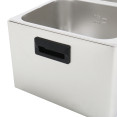 Commercial Hot dog / Sausage Warmer with Hinged Covers 2 x 8 litres | CaterEq CEXDESW8D Commercial Hot dog / Sausage Warmer with Hinged Covers 2 x 8 litres | CaterEq CEXDESW8D