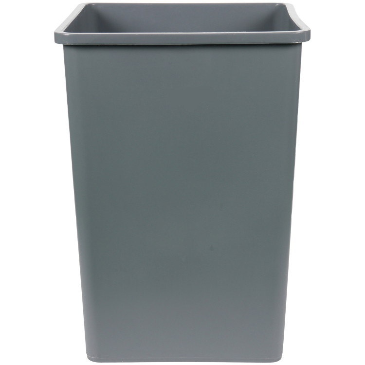 Commercial Open Top Waste Bin 130L Grey LDPE 495 x 495 x 702mm | CaterEq CEXDL130BGREY