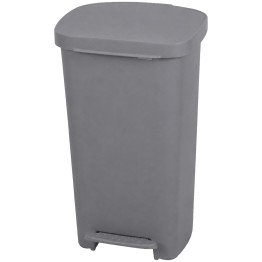 Commercial Pedal Waste Bin 30L Grey Polypropylene 385 x 365 x 480mm | CaterEq CEXDL30D3GREY