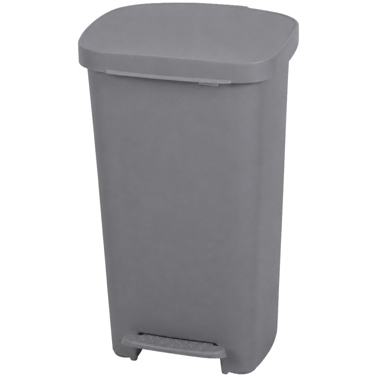 Commercial Pedal Waste Bin 30L Grey Polypropylene 385 x 365 x 480mm | CaterEq CEXDL30D3GREY