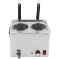 Commercial Pasta boiler Electric 2 baskets 8 litres Table top - CEXDPAC8