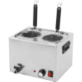 Commercial Pasta boiler Electric 2 baskets 8 litres Table top - CEXDPAC8