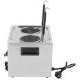 Commercial Pasta boiler Electric 2 baskets 8 litres Table top - CEXDPAC8