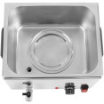 Commercial Pasta boiler Electric 2 baskets 8 litres Table top - CEXDPAC8