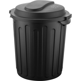 Waste Bin with Lid 60 litres Black - CEXDW60LB Waste Bin with Lid 60 litres Black - CEXDW60LB