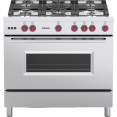 Professional Gas range Oven 7kW with 5 burners 11.4kW - CEY95ND Professional Gas range Oven 7kW with 5 burners 11.4kW - CEY95ND