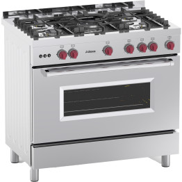 Professional Gas range Oven 7kW with 5 burners 11.4kW - CEY95ND