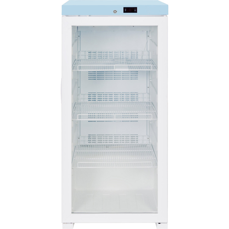 Medical Refrigerator Upright Glass door 280 Litre 3 Shelf - CEYC280G