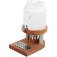 Commercial Hot and Cold Beverage Dispenser 10 litres Wooden Base - CEYDCMTW