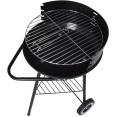 Porcelain Enamel Open Top BBQ Grill 70cm - CEYH23016B