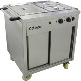 Mobile Bain Marie top Hot Cupboard 750mm - CEYH2W1