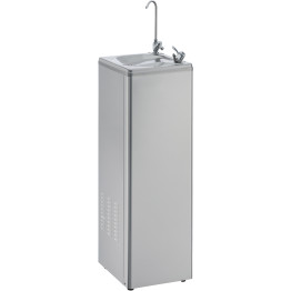 Commercial Stainless Steel Drinking Water Fountain with Drinking Tap and Bottle Tap - CEYL600C